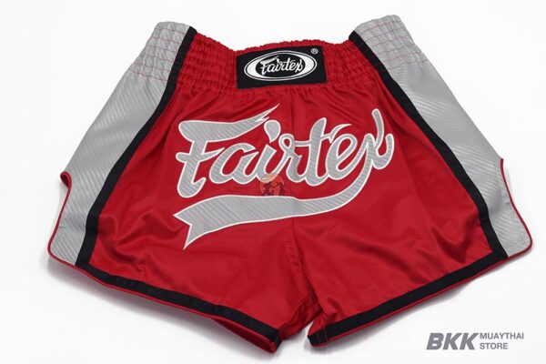 Fairtex Shorts Slim Cut Muay Thai Red