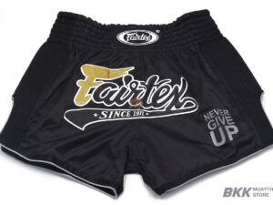 Fairtex Slim Cut Shorts Black