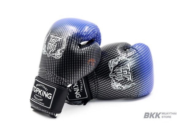 Top King [TKBGSS-01] “Super Star” Blue Boxing Gloves