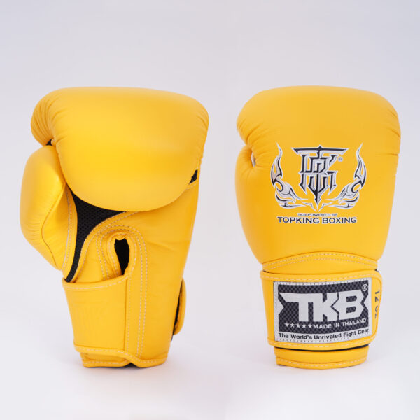 Top King [TKBGSA] “Super Air” Boxing Gloves Yellow