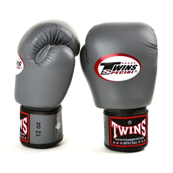 Twins Special [BGVL-3] Muay Thai Boxing Gloves Grey
