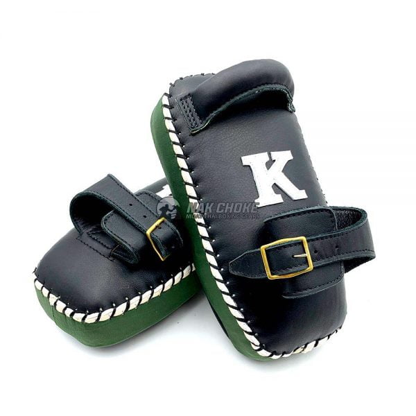 K Pads Single Strap Kick Pads Green