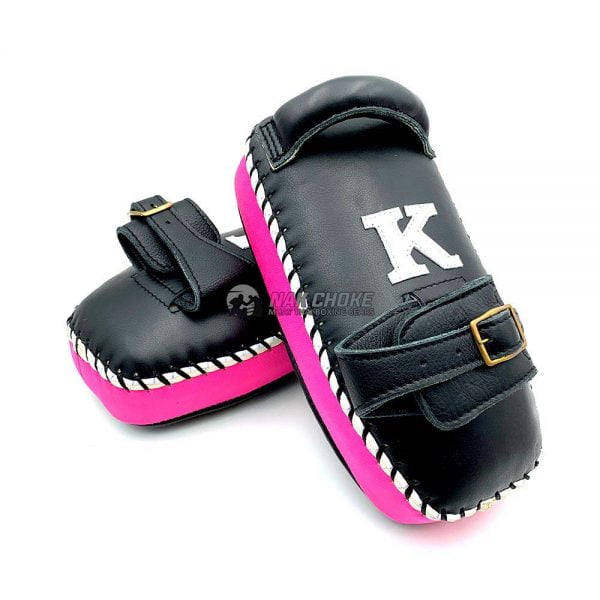 K Pads Single Strap Kick Pads Pink