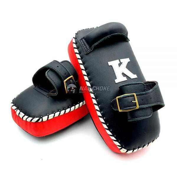 K Pads Single Strap Kick Pads Red