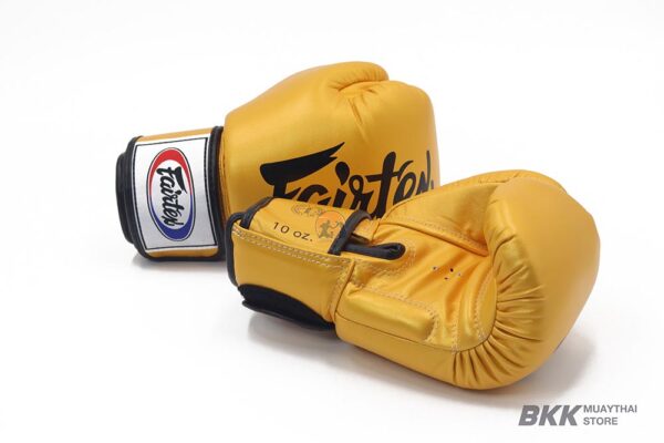 Fairtex [BGV19] DELUXE TIGHT-FIT Gloves Gold