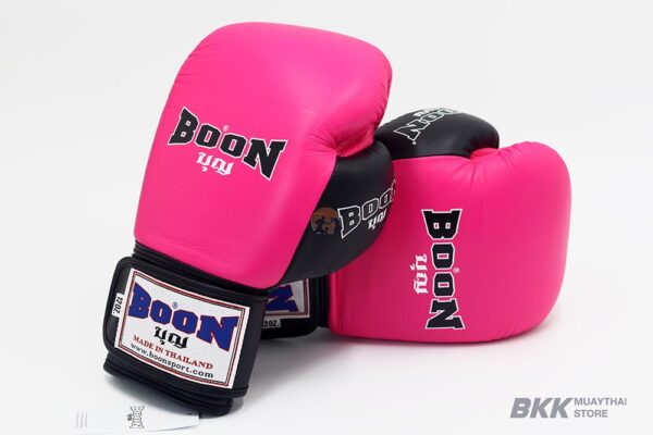 Boon [BGCP] Compact Velcro Gloves Pink/Black