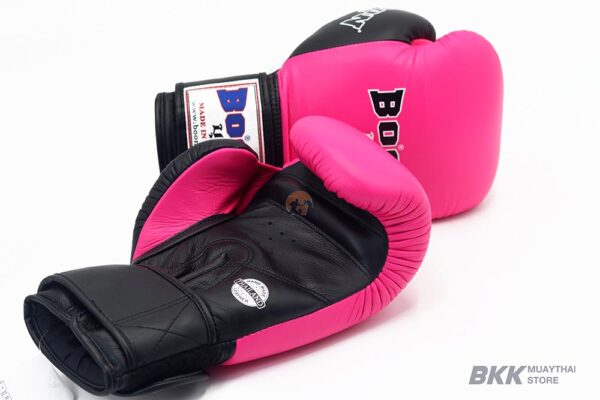 Compact Velcro Gloves Boon [BGCP] Pink/Black