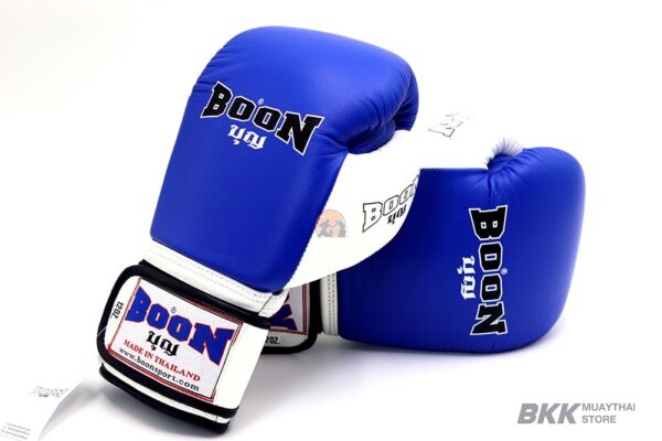 Boon [BGCBL] Compact Velcro Gloves Blue/White