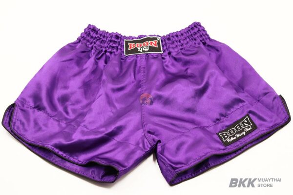 Boon [BRS] Retro Muay Thai Shorts Purple