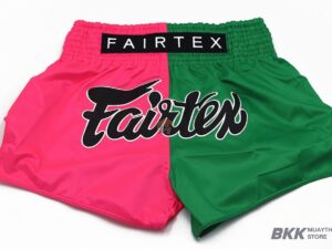 Fairtex [BS1911] Pink/Green Shorts