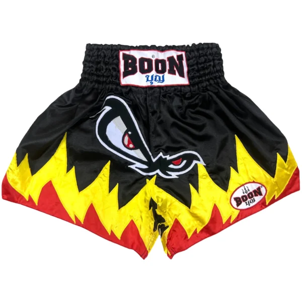 Boon [MT18] ''NO FEAR FLAMES'' Muay Thai Shorts