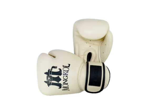 Mongkol Thai Boxing Gloves (BGM01)-White