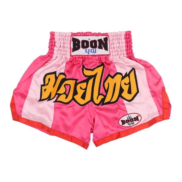 Boon [MT16] "PINK STRIPS" Muay Thai Shorts