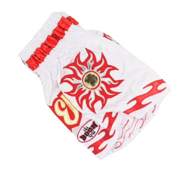 Boon [MT27] ''White SUN'' Muay Thai Shorts - Image 3