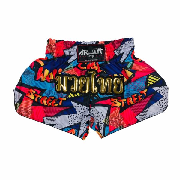 Arwut Muay Thai Shorts Wow Street - Front