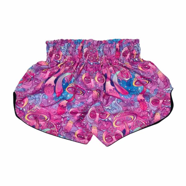 Arwut Psychedelic Trippy Shrooms Muay Thai Shorts - Front