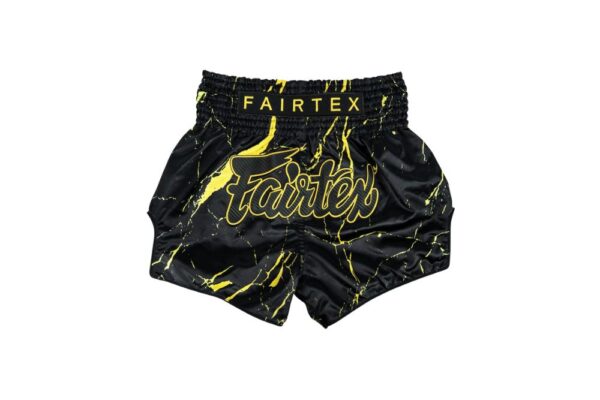 Fairtex [BS1947] "Black Marble" Muay Thai Shorts