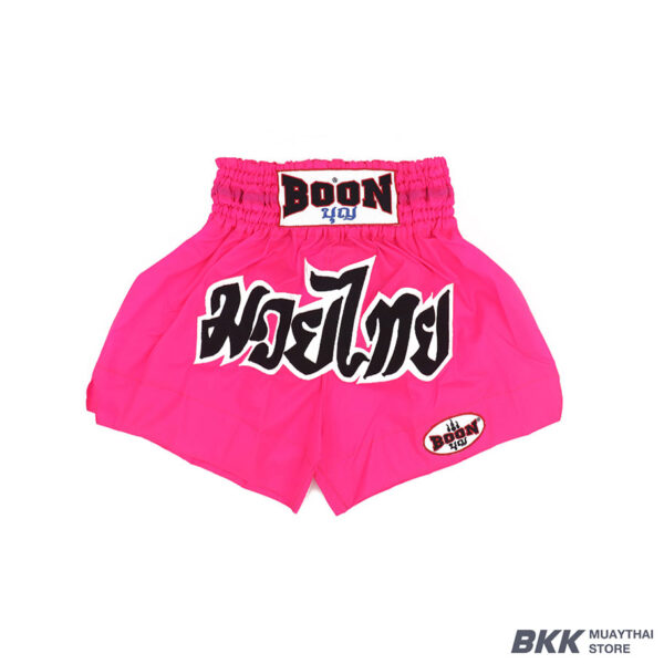 Boon [MT02] "Hot Pink" Classic Muay Thai Shorts