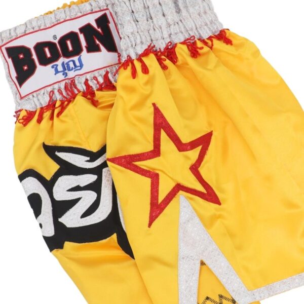 Boon [MT21] "Red Sun" Muay Thai Shorts - Image 3