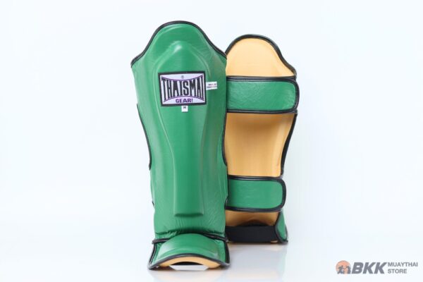 THAISMAI Muay Thai Shin Guards Green