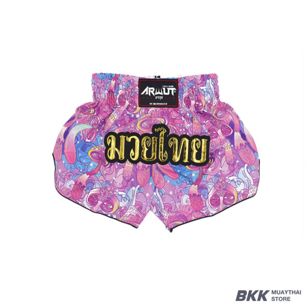 ARWUT [S002] "TRIPPY SHROOMS" Edition Muay Thai Shorts