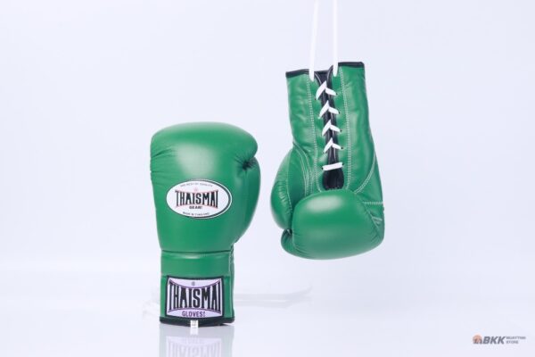 ThaiSmai Lace Up Gloves Green