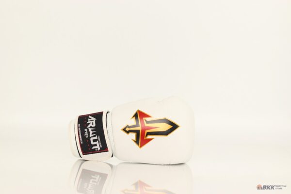 ARWUT [BG1] Muay Thai Boxing Gloves "White" - Image 3