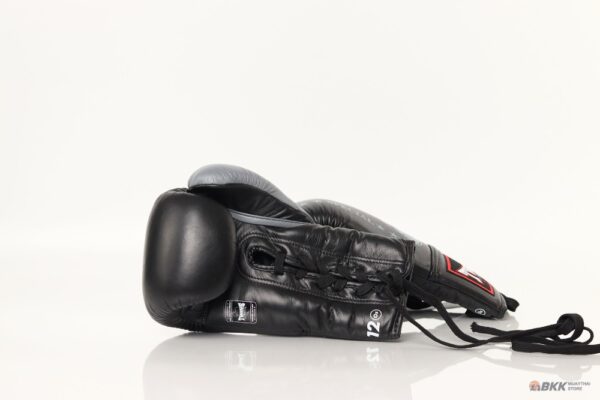Twins Special [BGLL1-2T] Lace Up Gloves "Black/Grey" - Image 3