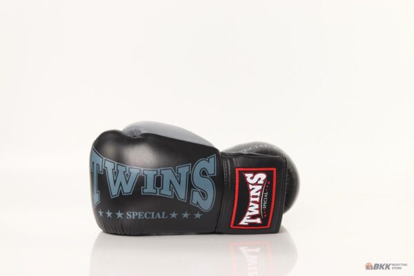 Twins Special [BGLL1-2T] Lace Up Gloves "Black/Grey" - Image 2